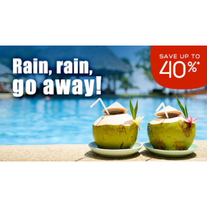 Rain Rain Go Away Offer Save Up to 40% OFF At Hotel.com