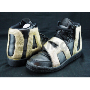 Adidas Originals ObyO JS Jeremy Scott Letters Black Gold Foil For $99.98 At Ebay.com