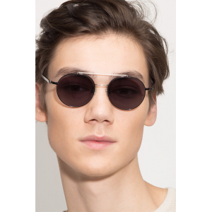 Get HENDRIX Black Silver Sunglasses For $52 At Eyebuydirect.com