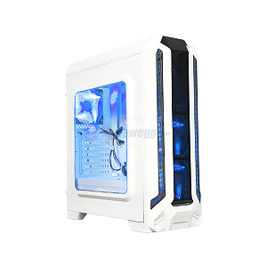 DIYPC Gamestorm W White Dual USB ATX Mid Tower Gaming Computer Case with Build in 3 x Fans  For $54.97  (Newegg.com)