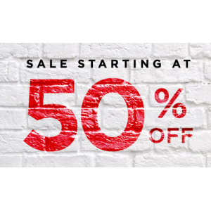 Sale Starting At 50% Off on Men's & Women's Apparel At JimmyJazz.com