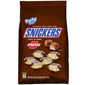 SNICKERS Minis Size Chocolate Bars Candy Bag For $10.19 At Walmart.com