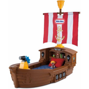 Get Little Tikes Pirate Ship Toddler Bed Just For $249.99 At Walmart.com