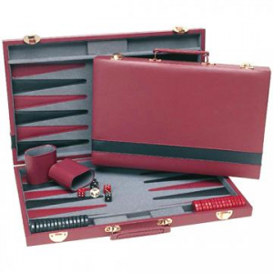 Buy Burgundy Backammon Set Just For $59 At Homedecorators.com