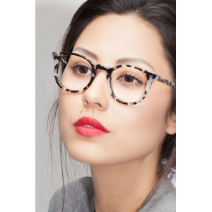 Buy AURORA Flecked Ivory Eyeglasses For $70 At Eyebuydirect.com