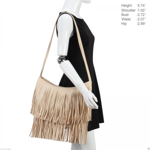 Fashion Women Tassel Fringe Shoulder Bag Faux Suede Crossbody Messenger Handbags For $19.99 At Ebay.com