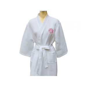 Grab Monogrammed Waffle Robe For $29.99 Only At LivingSocial.com