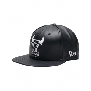 New Era Bulls JJ Exclusive Leather Snapback For $29.99 At JimmyJazz.com