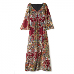 Printed Chiffon Maxi in Women's Just For $34.99 At Avon.com