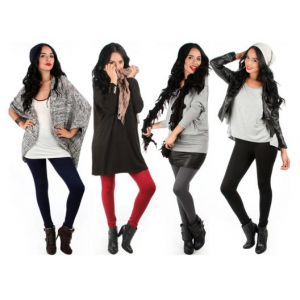 Grab 4 Pack Fleece Lined Leggings For $24.99 At LivingSocial.com