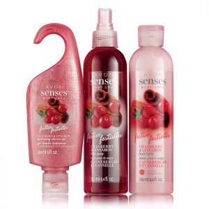 Avon Senses Cranberry and Cinnamon Collection For $10.99 At Avon.com