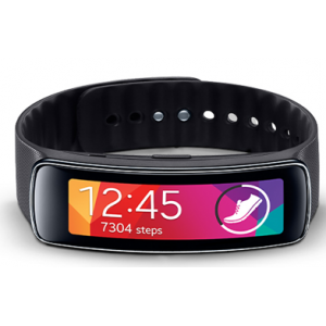 Samsung Galaxy Gear Fit Smart Watch Activity Tracker with Heart Rate Monitor For $74.50 (Newegg.com)