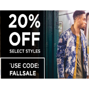 Flat 20% Off on Selected Style Only At JimmyJazz.com