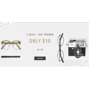 Overstock : Get 300+ Frames Just For $10 Only At Eyebuydirect.com