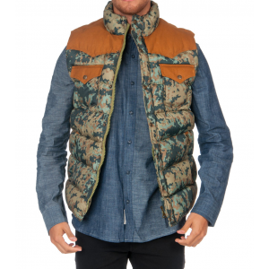 Grab Decible Solid Down Filled Vest With Yoke For $79.99 At JimmyJazz.com