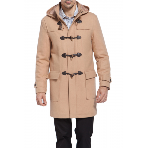 Get BGSD Men's 'Benjamin Wool Blend Classic Duffle Coat For $169.99 At Ebay.com