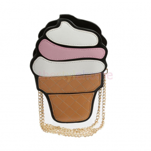 Cute Women's Ice Cream Shape Color Block Crossbody Bag Shoulder Bag Mini For $12.07 At Ebay.com