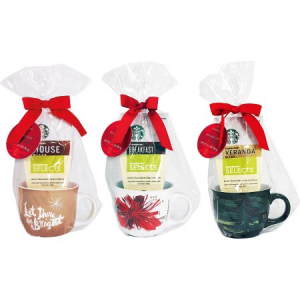 Grab Starbucks Coffee and Cookie Mug Holiday Gift Set 3 pc For $8.98 At Walmart.com