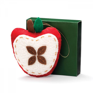 Avon Living Gift For Teacher Apple Ornament with Gift Box For $7.99