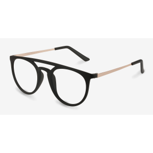 Buy FIASCO Matte Black Eyeglasses For $15 At Eyebuydirect.com