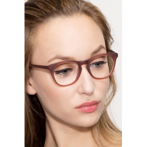 Buy PROVIDENCE Brown Eyeglasses For $9 At Eyebuydirect.com