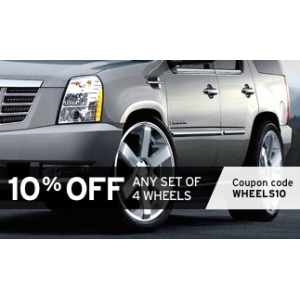 Save 10%  On Any Set Of 4 Wheels Only At Tirebuyer.com