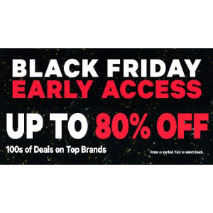 Up to 80% Off on Black Friday Early Access Only At Groupon.com