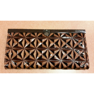 Grab Ladies Unbranded Brown Clutch Wallet For $8 At Ebay.com