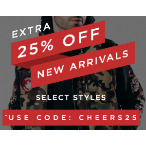 Get Extra 25% Off on New Arrivals Only At JimmyJazz.com