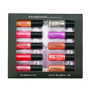 Get 10 Piece Mini Lip Gloss Set For $10.49 Only At FragranceNet.com