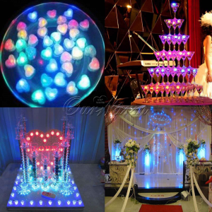 Water Submersible Light Up LED Liquid Sensor Ice Cubes Light Party Decor For $5.69 At Ebay.com