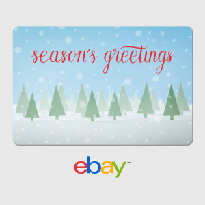 eBay Digital Gift Card : Season's Greetings  Just $25 