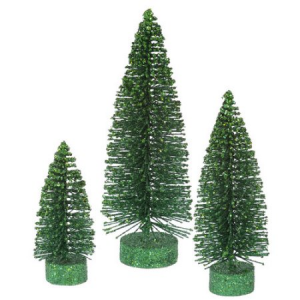 Emerald Glitter Oval Artificial Christmas Tree Starting At $8.99(Walmart.com)