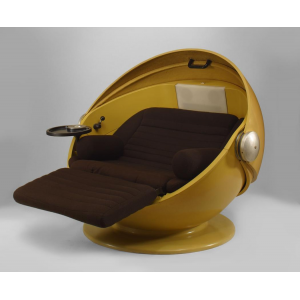 German Post War Design Sunball yellow fiberglass spherical shaped adjus For $48,000 At Ebay.com