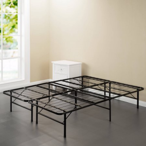 Spa Sensations Steel Smart Base Bed Frame Black For $59 At Walmart.com