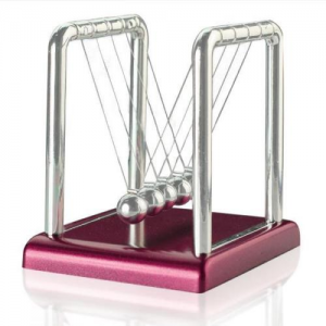 Newtons Cradle Fun Steel Balance Balls Physics Science Pendulum Desk Table DIY For $19.99 At Ebay.com