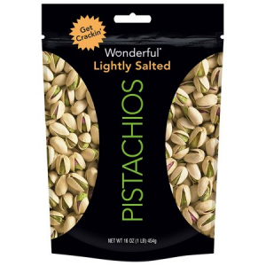 Wonderful Lightly Salted Pistachios 16 oz Bag For $7.33 At Walmart.com