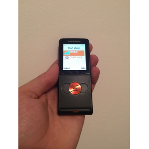 Sony Ericsson Sony Ericcson Walkman W350i  Black Unlocked Cellular Phone For $29.99 At Ebay.com