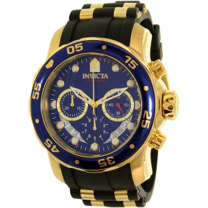 Invicta Men's Pro Diver 21929 Gold Rubber Quartz Watch For $88.99 (Ebay.com)