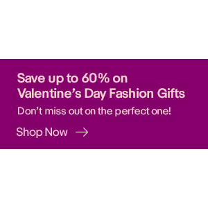 Save Up to 60% Off on Valentine's Day Fashion Gifts At Ebay.com