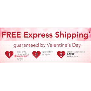 FREE Express Holiday Shipping  : Spend $59 + Pick Quick Gift items At FragranceNet.com