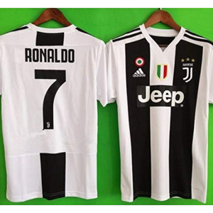 Get Juventus Ronaldo # 7 Soccer Jersey 2018 2019 Home Men's Jersey $46.99 At Amazon.com