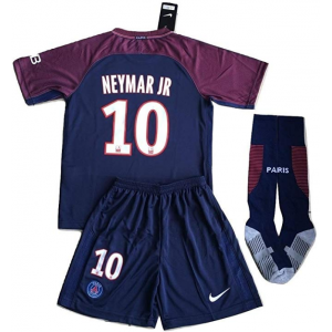 New #10 Neymar Jr 2017/2018 PSG Home Jersey Shorts & Socks For Kids/Youths $29.87 At Amazon.com