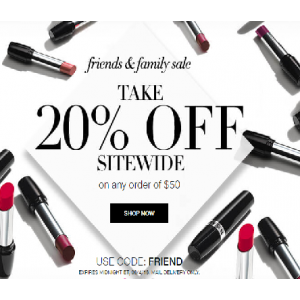 Take 20% Off Sitewide on Any Order of $50 At Avon