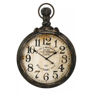  Larger View   ALEXANDER WALL CLOCK a distressed finish gives this round wall clock its antique charm At $139.00 (home decorators)