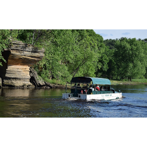 Amphibious-Duck Tour of the Wisconsin Dells for Two or Four from Original Wisconsin Ducks  At $35 (group on)