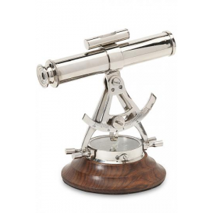 ALIDADE TELESCOPE COMPASS a small telescope with astronomical impact At $45.00 (home decorators)