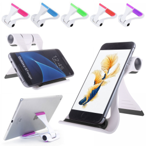 Universal Foldable Phone Desk Mount Stand Holder for Cell Phone iPhone 6s Tablet At $5.26 (ebay.com)