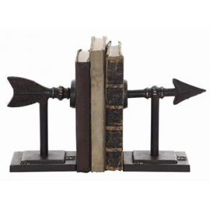 ARROW BOOKENDS - SET OF 2 get to the point with unique bookends At $35.00 (home decorators)