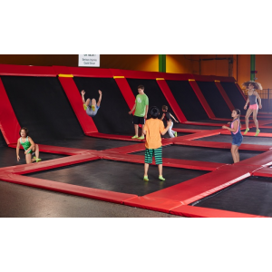 Two-Hour Jump Passes, Parent and Toddler Jump Time, or Birthday Party at Rockin' Jump At $30 (group on)